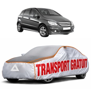 Husa Prelata Antigrindina Auto MERCEDES-BENZ B-CLASS Sports Tourer (W245) din 2005-2011, Protectie auto contra intemperiilor la grindina, Waterproof, 4x Stickere auto MERCEDES-BENZ