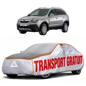 Husa Prelata Antigrindina Auto OPEL ANTARA A (L07) din 2006-2017, Protectie auto contra intemperiilor la grindina, Waterproof, 4x Stickere auto OPEL