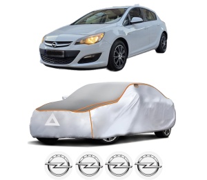 Husa Prelata Antigrindina Auto OPEL ASTRA J Hatchback Van (P10) din 2013-2015, Protectie auto contra intemperiilor la grindina, Waterproof, 4x Stickere auto OPEL - Img 2