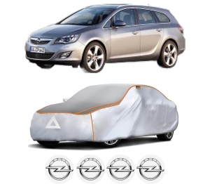 Husa Prelata Antigrindina Auto OPEL ASTRA J Sports Tourer (P10) din 2010-2015, Protectie auto contra intemperiilor la grindina, Waterproof, 4x Stickere auto OPEL - Img 2