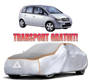 Husa Prelata Antigrindina Auto OPEL MERIVA A MPV (X03) din 2003-2010, Protectie auto contra intemperiilor la grindina, Waterproof, 4x Stickere auto OPEL