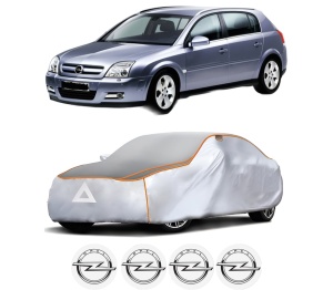 Husa Prelata Antigrindina Auto OPEL SIGNUM Hatchback (Z03) din 2003-2008, Protectie auto contra intemperiilor la grindina, Waterproof, 4x Stickere auto OPEL - Img 2