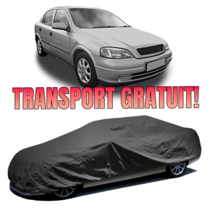 Husa prelata auto pentru OPEL ASTRA G CLASSIC (T98) 2004 - 2009, culoare negru, material textil impermeabil, rezistanta la intemperii praf UV, CARPASSION Husa Protectie