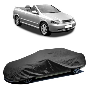 Husa prelata auto pentru OPEL ASTRA G Convertible (T98) 2001 - 2005, culoare negru, material textil impermeabil, rezistanta la intemperii praf UV, CARPASSION Husa Protectie - Img 2
