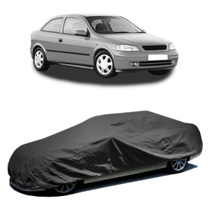 Husa prelata auto pentru OPEL ASTRA G Hatchback (T98) 1998 - 2009, culoare negru, material textil impermeabil, rezistanta la intemperii praf UV, CARPASSION Husa Protectie - Img 2