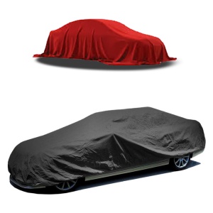 Husa prelata auto pentru TOYOTA COROLLA CROSS (ZVG1_, ZSG1_, MXGH1_, MXGA1_) 2022, culoare negru, material textil impermeabil, rezistanta la intemperii praf UV, CARPASSION Husa Protectie - Img 2