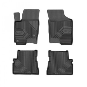 Hyundai Getz Din 2002 - 2008, Hatchback , Set Covorase Auto Tip Tavita Premium 3D, din cauciuc accesorii pentru autoturismul tau - masina v166492