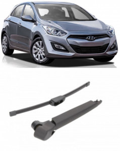 Hyundai I30 Brat stergator pentru luneta spate cu lamela 335 mm, compatibil cu Hyundai I30 Hatchback fabricat intre 2013, calitate extra accesorii pentru autoturismul tau - masina v92231