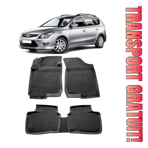Hyundai I30 (Fd) (2007-2012) Set covorase auto cauciuc G.Modern Line 3D