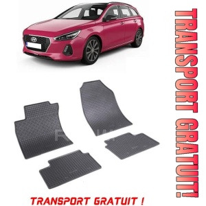 Hyundai I30 III, Combi, fabricat din 02.2017 - Prezent, set covorase auto dedicate, din cauciuc 100% Premium - Transport Gratuit