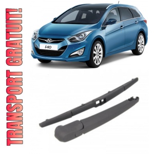 Hyundai I40 I Brat stergator pentru luneta spate cu lamela 360 mm, compatibil cu Hyundai I40 I Combi fabricat intre 2011-2019, calitate extra