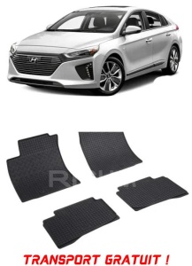 Hyundai Ioniq Elektro, Hatchback, fabricat din 10.2016 - 06.2022, set covorase auto dedicate, din cauciuc 100% Premium - Transport Gratuit accesorii pentru autoturismul tau - masina v39309