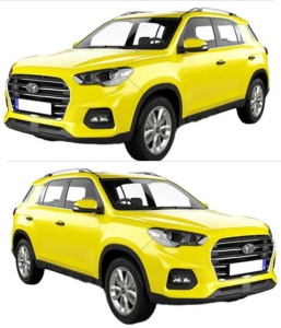 Hyundai IX35 (2010-2015) Set covorase auto cauciuc G.Modern Line 3D accesorii pentru autoturismul tau - masina v239973