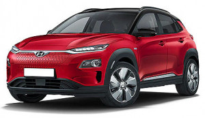 Hyundai Kona Electric, Suv, fabricat din 08.2018 - Prezent, InclusIV Facelift, set covorase auto dedicate, din cauciuc 100% Premium accesorii pentru autoturismul tau - masina v153640