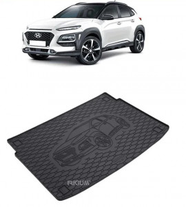 Hyundai Kona Suv din 11.2017 - Prezent, Tavita Pentru Portbagaj Lux Premium Dedicata, InclusIV Facelift *4 accesorii pentru autoturismul tau - masina v191992
