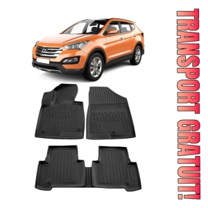 Hyundai Santa Fe III (Dm) (2012-2018) Set covorase auto cauciuc G.Modern Line 3D