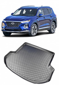 Hyundai Santa Fe IV Suv din 08.2018 - 2020, Tavita Pentru Portbagaj Lux Premium Dedicata, 5 Locuri *2 accesorii pentru autoturismul tau - masina v200610