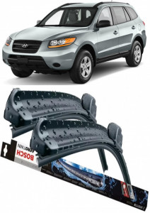 Hyundai Santa Set 2 stergatoare parbriz Bosch Bosch Aerotwin compatibile cu Hyundai Santa 2012-2015 (65 cm / 34 cm) accesorii pentru autoturismul tau - masina v128994