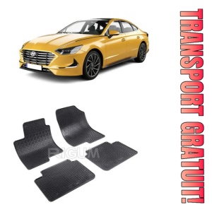 Hyundai Sonata, Sedan, fabricat din 2005 - 2009, set covorase auto dedicate, din cauciuc 100% Premium