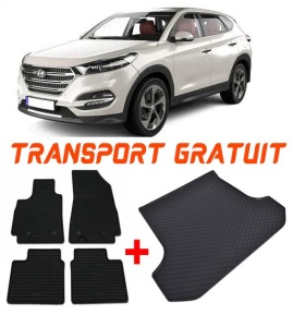 Hyundai Tucson din 07.2015 - 09.2020 Suv Portbagaj Superior *3, Set Covorase + tavita portbagaj auto accesorii pentru autoturismul tau - masina v1816