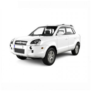 Hyundai Tucson Din 2004 - 2009, Suv , Set Covorase Auto Tip Tavita Premium 3D, din cauciuc accesorii pentru autoturismul tau - masina v168363