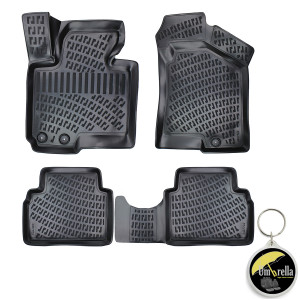 Hyundai Tucson II 2010-2015 Set 4 covorase auto din cauciuc tip tavita premium line 3D accesorii pentru autoturismul tau - masina v243384