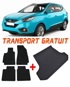 Hyundai Tucson III din 2015 - Prezent Suv *1 , Set Covorase + tavita portbagaj auto accesorii pentru autoturismul tau - masina v1188