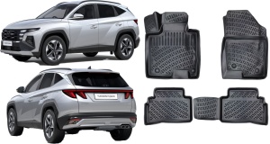 Hyundai Tucson IV 2020- Set Covorase Auto Cauciuc Premium Umbrella accesorii pentru autoturismul tau - masina v149595