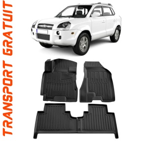 Hyundai Tucson (Jm) (2004-2012) Set covorase auto cauciuc G.Modern Line 3D accesorii pentru autoturismul tau - masina v239886