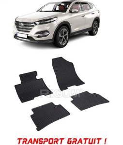 Hyundai Tucson, Suv, fabricat din 07.2015 - 09.2020, set covorase auto dedicate, din cauciuc 100% Premium - Transport Gratuit accesorii pentru autoturismul tau - masina v39248