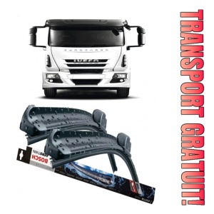 Iveco Eurocargo IV Set 2 stergatoare parbriz Bosch Bosch Aerotwin 65 cm/65 cm compatibile cu Iveco Eurocargo IV din 2013 (65 cm / 65 cm)