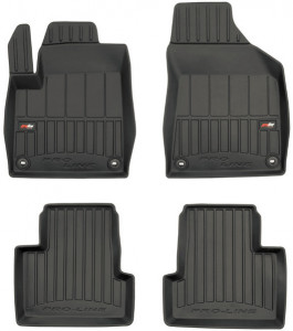 Jeep Cherokee V Din 2013 - Prezent, Suv , Set Covorase Auto Tip Tavita Premium 3D, din cauciuc accesorii pentru autoturismul tau - masina v163293