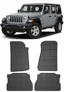 Jeep Wrangler Rubicon, Suv, Din 2017 - Prezent, 5 Usi , Set Covorase Auto Premium accesorii pentru autoturismul tau - masina v153415