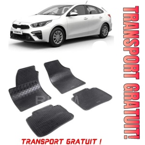 Kia Cerato I, Sedan, fabricat din 2004 - 2009, set covorase auto dedicate, din cauciuc 100% Premium - Transport Gratuit