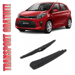 Kia Picanto III Brat stergator pentru luneta spate cu lamela 275 mm, compatibil cu Kia Picanto III Hatchback fabricat intre 2017, calitate extra - Img 1