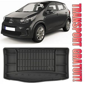 Kia Picanto III Hatchback din 04.2017 - Prezent, Tavita Pentru Portbagaj Lux Premium Dedicata, Portbagaj Inferior *3