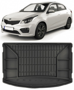 Kia Rio IV Hatchback din 02.2017 - Prezent, Tavita Pentru Portbagaj Lux Premium Dedicata, Portbagaj Inferior *4 accesorii pentru autoturismul tau - masina v184530