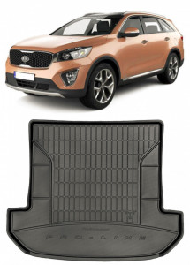 Kia Sorento III Suv din 02.2015 - 07.2020, Tavita Pentru Portbagaj Lux Premium Dedicata, Rand 3 Culcat *1 accesorii pentru autoturismul tau - masina v201681