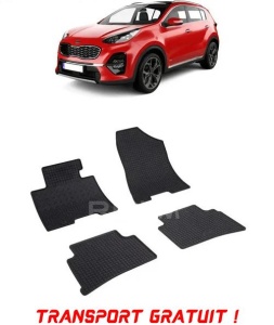 Kia Sportage IV, Suv, fabricat din 01.2016 - Prezent, set covorase auto dedicate, din cauciuc 100% Premium - Transport Gratuit accesorii pentru autoturismul tau - masina v39098