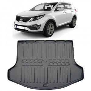 Kia Sportage (Sl) (2010-2015) Tavita cauciuc pentru protectie portbagaj accesorii pentru autoturismul tau - masina v225860