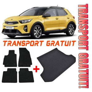 Kia Stonic Set Covorase + tavita portbagaj auto Kia Stonic MHEV fabricatie 10.2020 - prezent, caroserie suv, portbagaj inferior