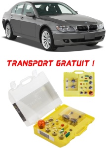 Kit trusa Set becuri H7 compatibila cu Bmw E66 din 2001 - 2008 , bec far, semnalizare , pozitie, iluminare numar, frana, plafoniera, stop frana