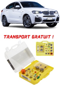 Kit trusa Set becuri H7 compatibila cu Bmw F26 din 2014 - 2018 , bec far, semnalizare , pozitie, iluminare numar, frana, plafoniera, stop frana