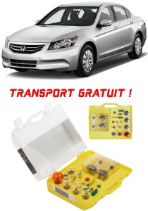 Kit trusa Set becuri H7 compatibila cu Honda Accord din 2002 – 2012 , bec far, semnalizare , pozitie, iluminare numar, frana, plafoniera, stop frana