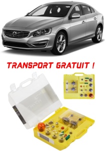 Kit trusa Set becuri H7 compatibila cu Volvo S60 din 2010 - 2018 , bec far, semnalizare , pozitie, iluminare numar, frana, plafoniera, stop frana