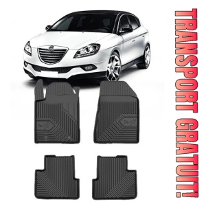 Lancia Delta III Din 2008 - 12.2014, Hatchback , Set Covorase Auto Tip Tavita Premium 3D, din cauciuc