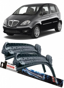 Lancia Musa Set 2 stergatoare parbriz Bosch Bosch Aerotwin compatibile cu Lancia Musa 2004-2012 (57.5 cm / 40 cm) accesorii pentru autoturismul tau - masina v131870