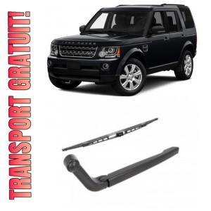 Land Rover Discovery IV Brat stergator pentru luneta spate cu lamela 400 mm, compatibil cu Land Rover Discovery IV SUV fabricat intre 2009-2018, calitate extra