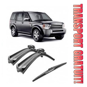Land Rover Discovery Set 2 stergatoare parbriz Bosch Bosch Aerotwin compatibile cu Land Rover Discovery 2007-2009 (55 cm / 53 cm)