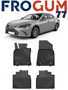 Lexus Es Hybrid Din 09.2018 - Prezent, Sedan , Set Covorase Auto Tip Tavita Premium 3D, din cauciuc accesorii pentru autoturismul tau - masina v166315